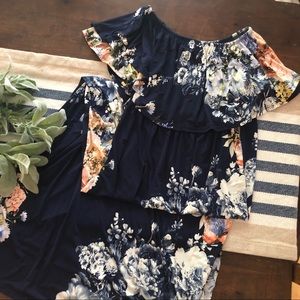 Floral Multi wear maxi dress